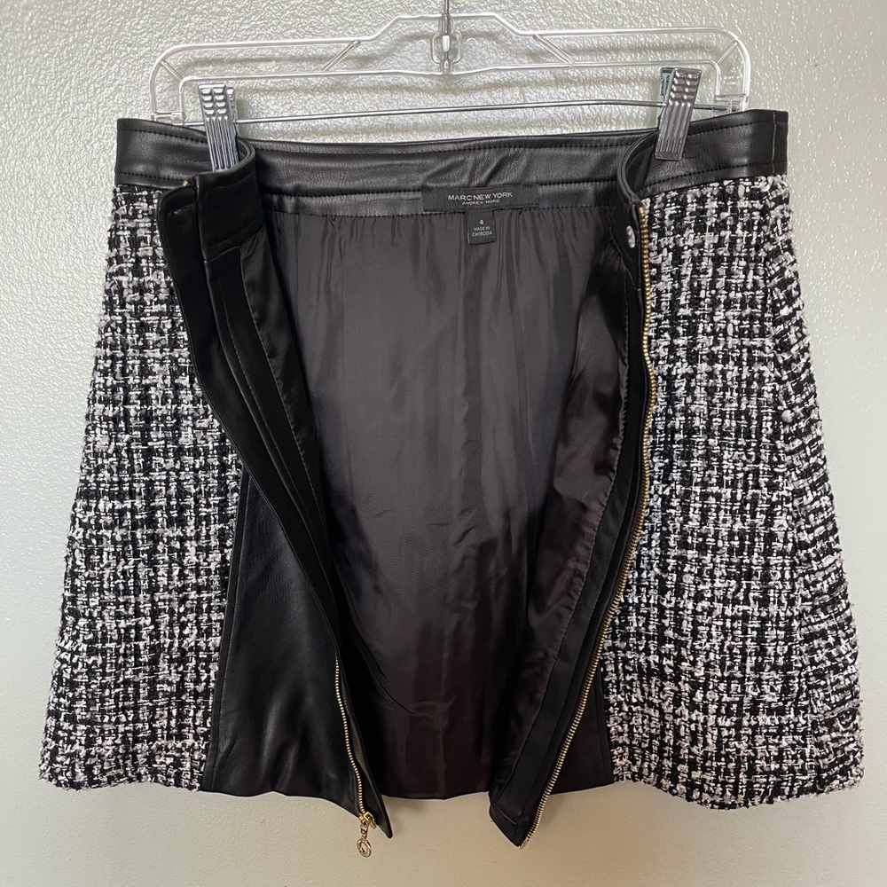 Marc New York Zip Up Skirt - Picture 3 of 5